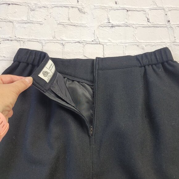 Vintage woman’s 100% wool black pencil skirt size 6 - Picture 7 of 14